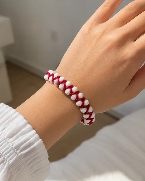 Pulseira de Macramê